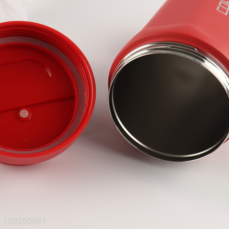 China Imports Insulated Tumbler Stainless Steel Travel Mug with Rope Handle