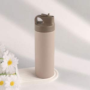 New Arrival Leakproof Stainless Steel Vacuum Insulated Water Bottle with Straw
