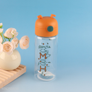 Factory Price Plastic Water Bottle with Tea Infuser for Kids Children Students