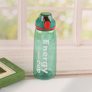 Hot Selling Plastic Water Bottle Large Capacity Plastic Sports Water Bottle