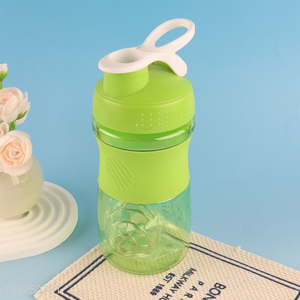 New Arrival 550ml Portable Plastic Shaker Bottle for Protein Shakes and Pre Workout