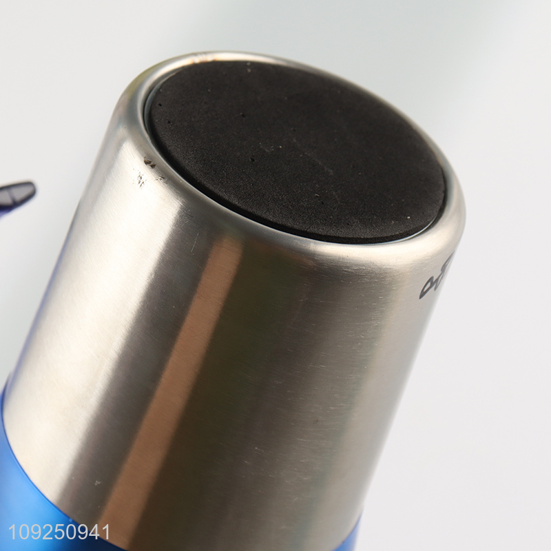 Factory Supply Stainless Steel Insulated Travel Mug with Colroful Plastic Handle