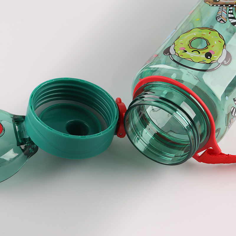 Good Quality Donut Water Bottle Portable Large Capacity Plastic Water Bottle