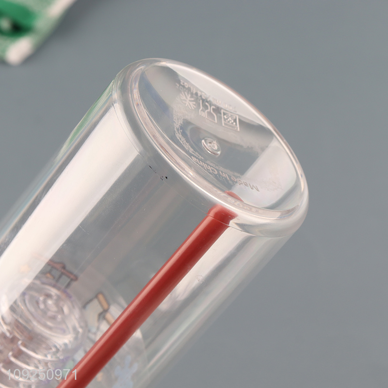 Good Quality Plastic Fruit Infuser Water Bottle Tea Infuer Water Bottle with Straw