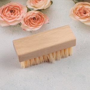 Good selling wooden handheld shoe brush sneaker brush cleaning brush wholesale