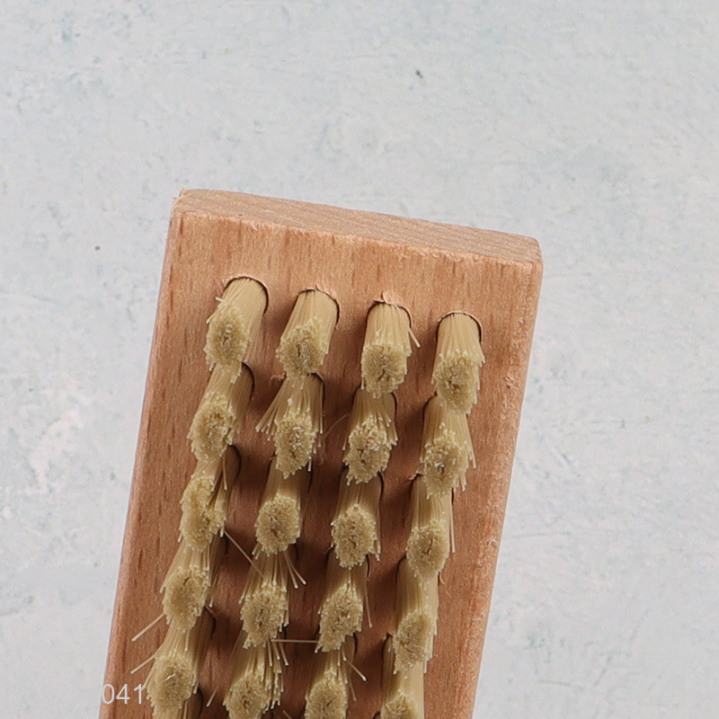 China factory rectangle pet bristle shoe brush sneaker brush for household