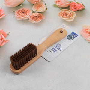 Top products long handle pet bristle shoe brush sneaker brush for sale