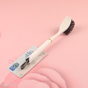 Online wholesale home kitchen pot brush dish cleaning brush with long handle