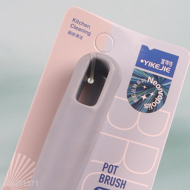 Top quality reusable home kitchen pot brush dish brush cleaning brush