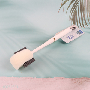 Factory direct sale easy cleaning home kitchen cup brush bottle brush with long handle