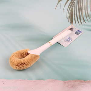 Good sale long handle home kitchen pot brush dish brush wholesale