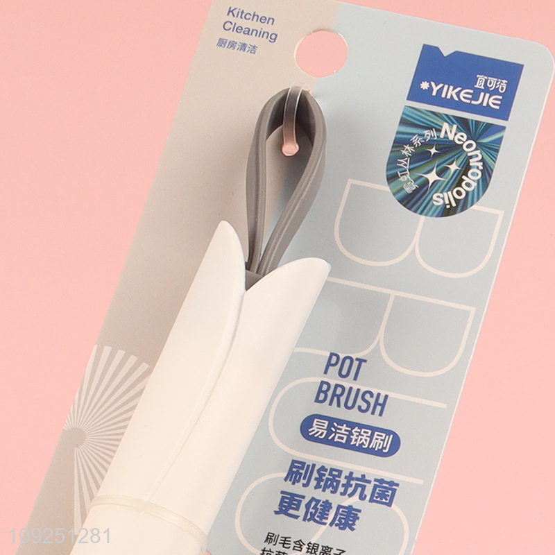 Popular products home kitchen easy cleaning pot brush dish cleaning brush