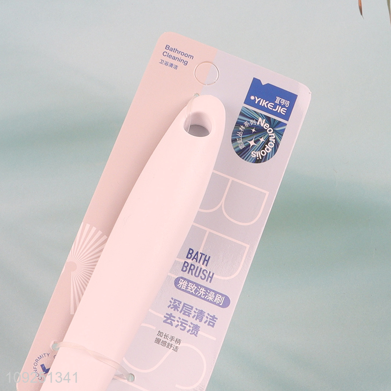 China factory long handle household dead skin remove soft bath brush