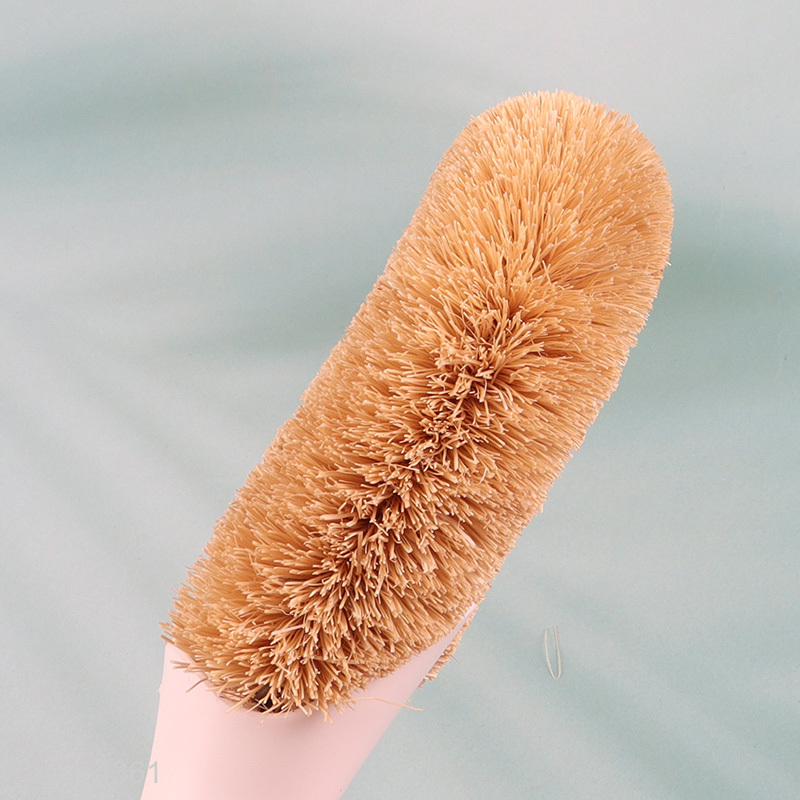 Good sale long handle home kitchen pot brush dish brush wholesale