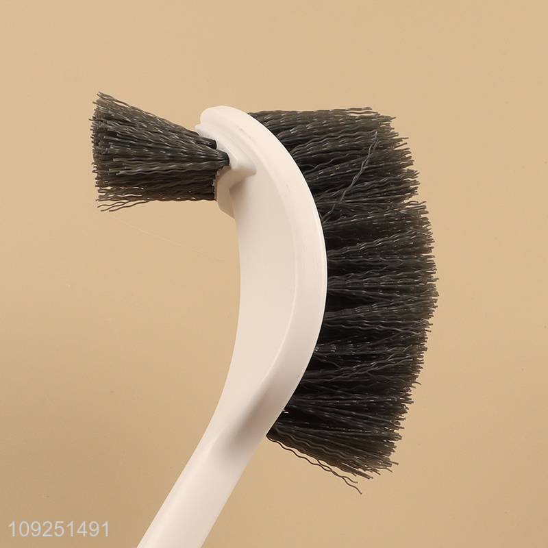 Factory wholesale bathroom accessories toilet brush toilet cleaner with long handle