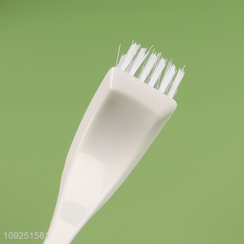 Top quality bathroom accessories white toilet brush cleaning brush with holder