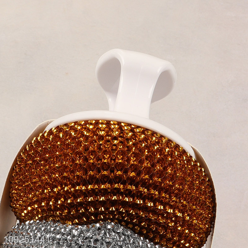 Good selling 2pcs home kitchen pot brush dish brush cleaning ball with handle