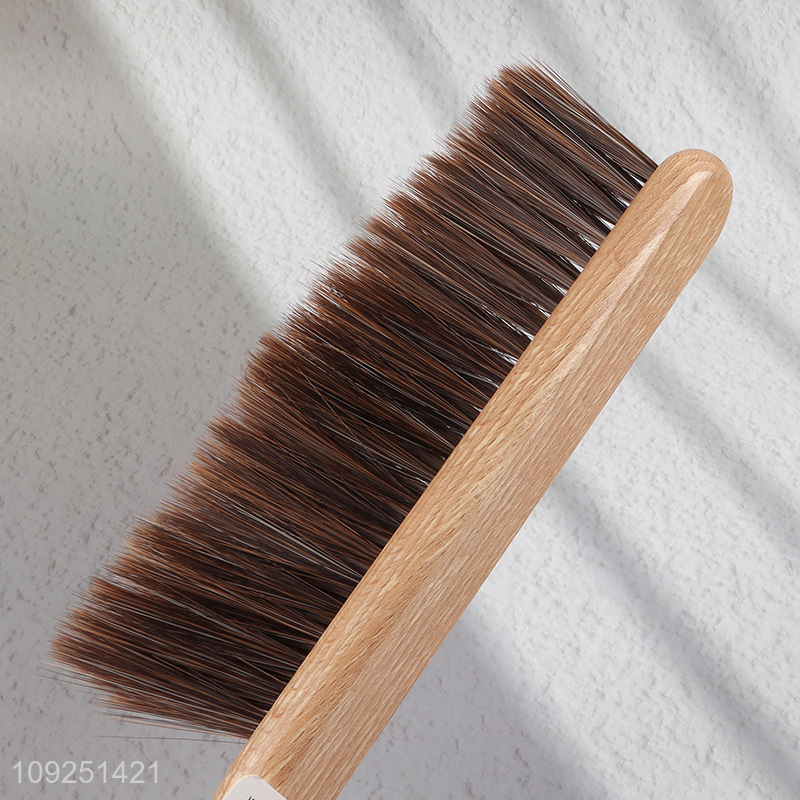 Low price wooden handle household bed brush dust cleaning brush for sale