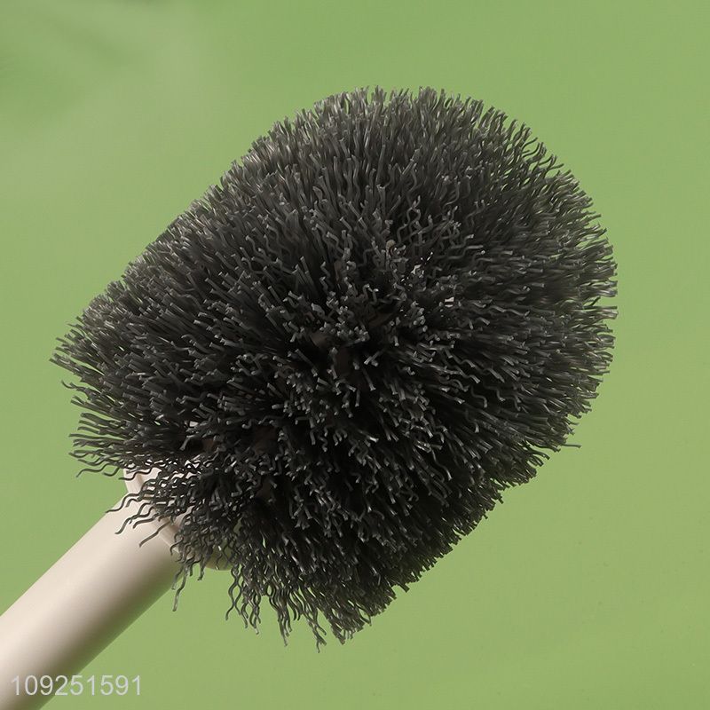Good selling home long handle bathroom toilet brush cleaning brush with holder