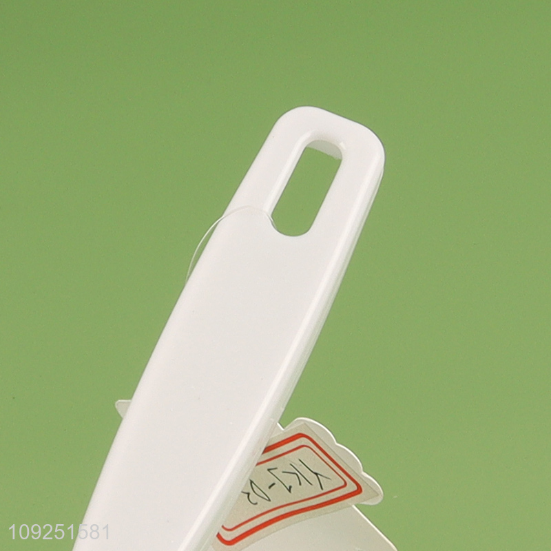 Top quality bathroom accessories white toilet brush cleaning brush with holder