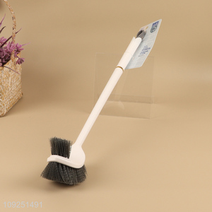 Factory wholesale bathroom accessories toilet brush toilet cleaner with long handle
