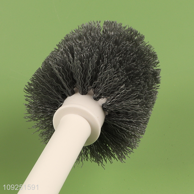 Good selling home long handle bathroom toilet brush cleaning brush with holder