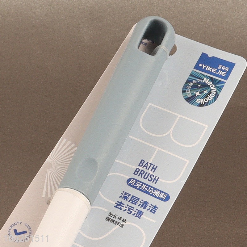 China wholesale bathroom accessories toilet brush cleaning brush with long handle