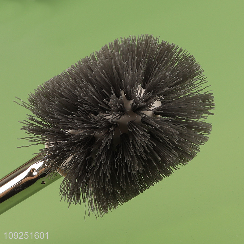 China supplier bathroom accessories toilet brush cleaning brush with holder