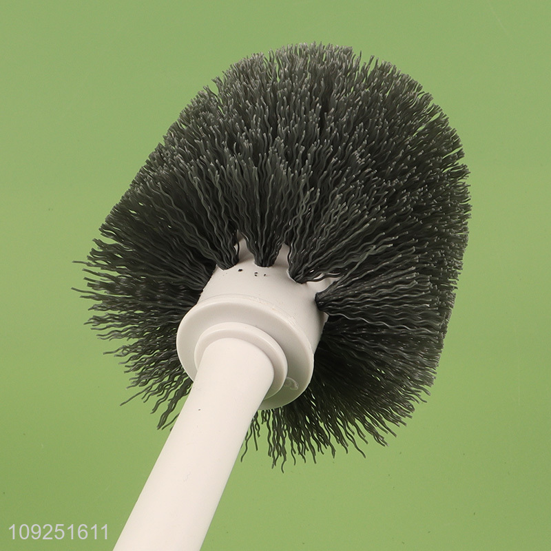 Top products bathroom accessories toilet brush cleaning brush with holder set