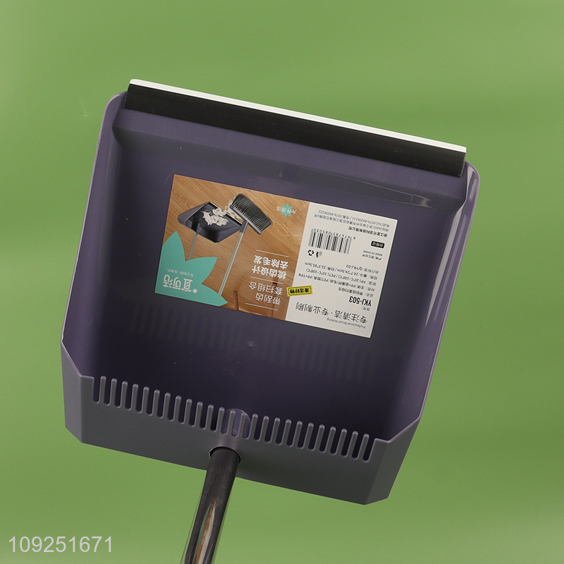 China factory 2pcs household cleaning tool broom and dustpan set for sale