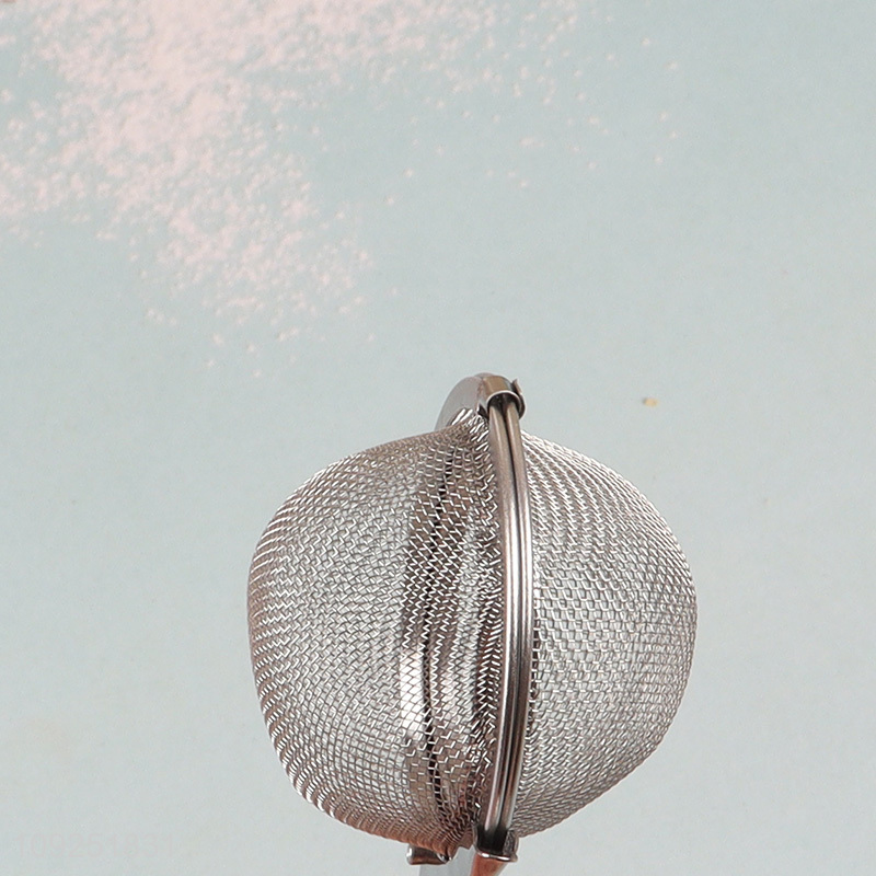 New arrival ball shaped stainless steel tea infuser tea filter for sale