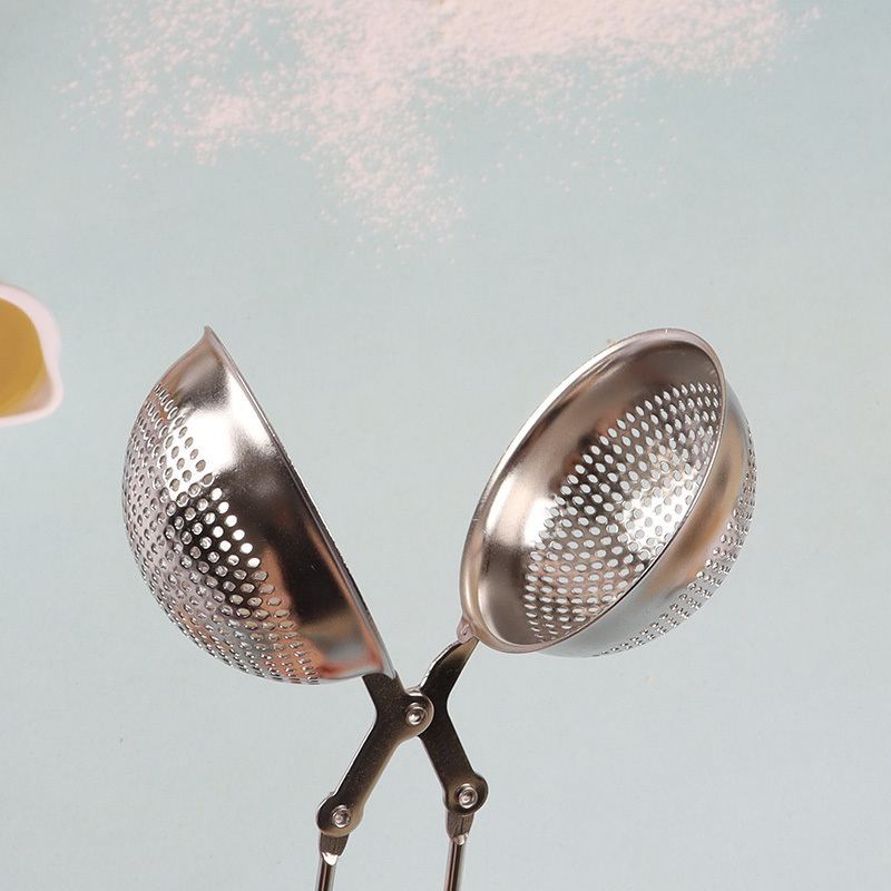 China wholesale food grade stainless steel tea infuser tea filter for kitchen