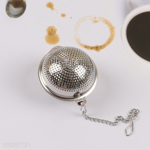 Good selling ball shaped stainless steel tea infuser tea filter wholesale