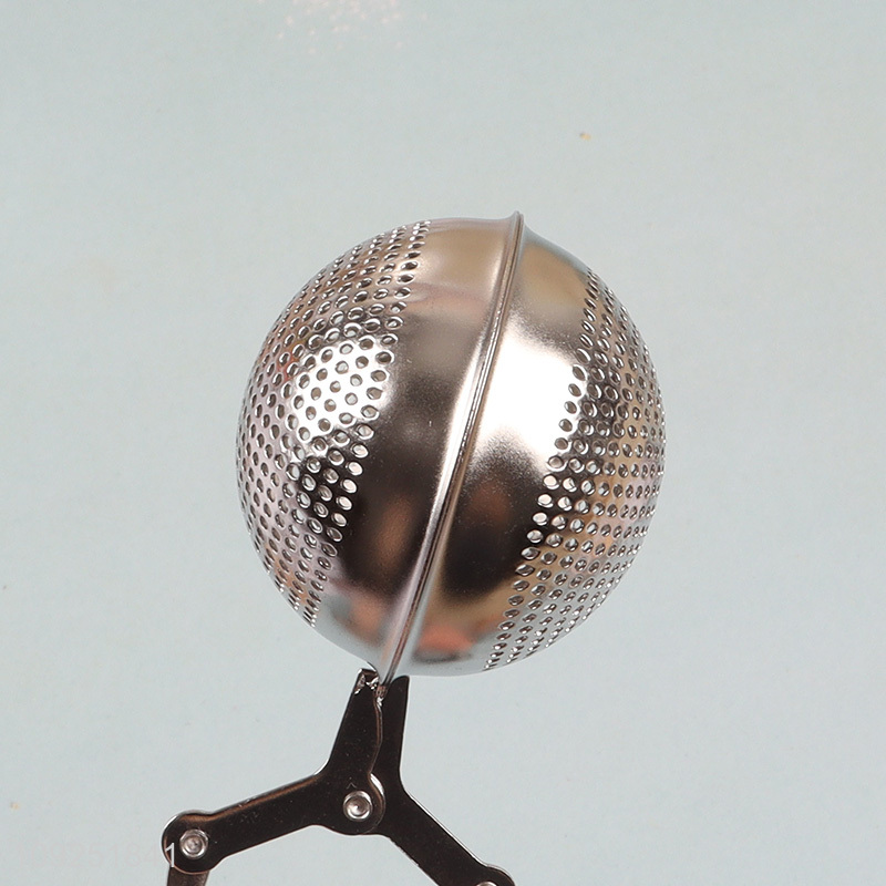 China wholesale food grade stainless steel tea infuser tea filter for kitchen