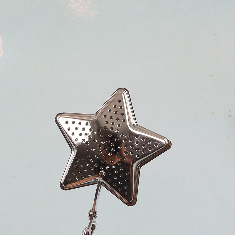 Most popular star shape stainless steel tea infuser tea filter tea strainer