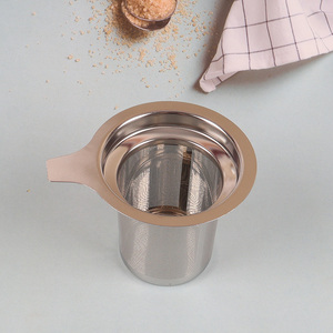 Popular products food grade stainless steel tea infuser tea filter