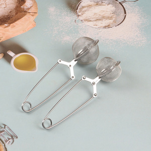 Factory direct sale ball shaped stainless steel tea infuser tea filter