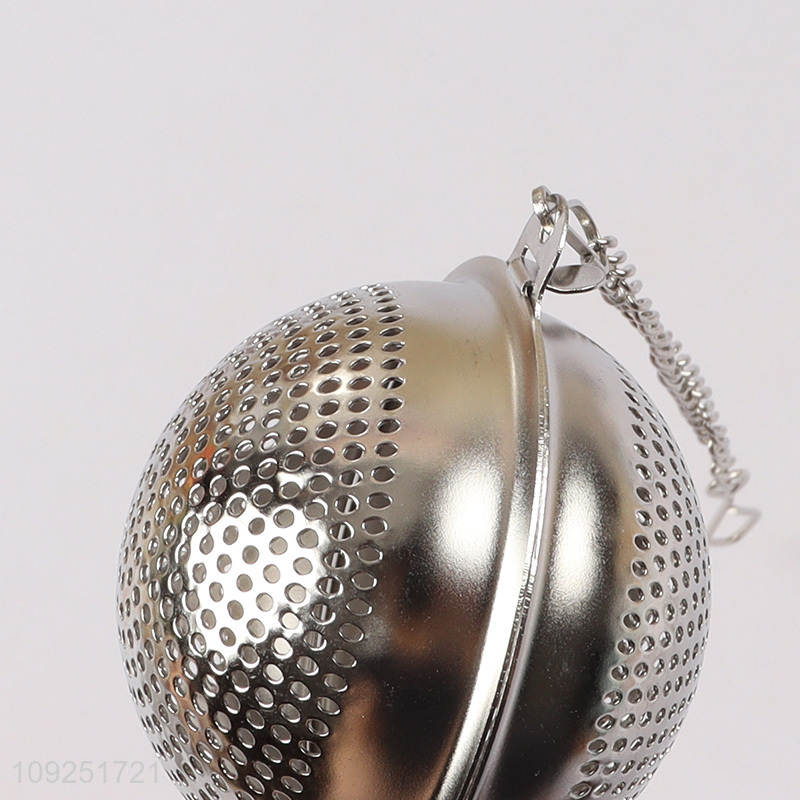 Good selling ball shaped stainless steel tea infuser tea filter wholesale