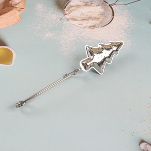 China supplier christmas tree shape stainless steel tea infuser tea filter