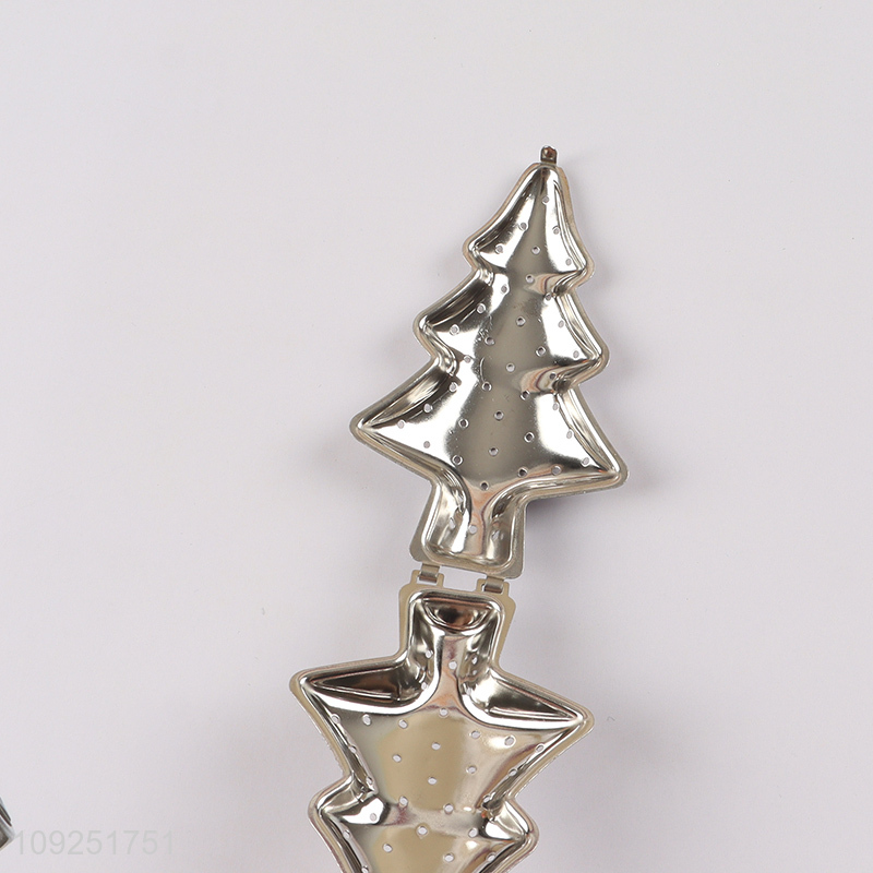 Hot items christmas tree shape stainless steel tea infuser tea filter for sale