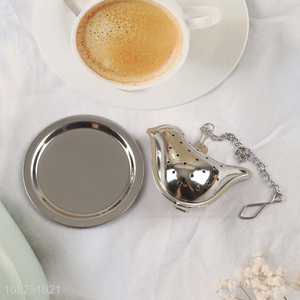 Top quality bird shape stainless steel tea infuser tea filter for kitchen