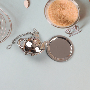 Online wholesale reusable stainless steel tea infuser tea filter for home kitchen