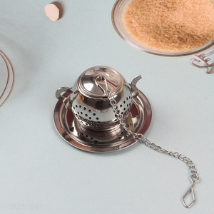 Hot products reusable food grade stainless steel tea infuser tea filter tea strainer