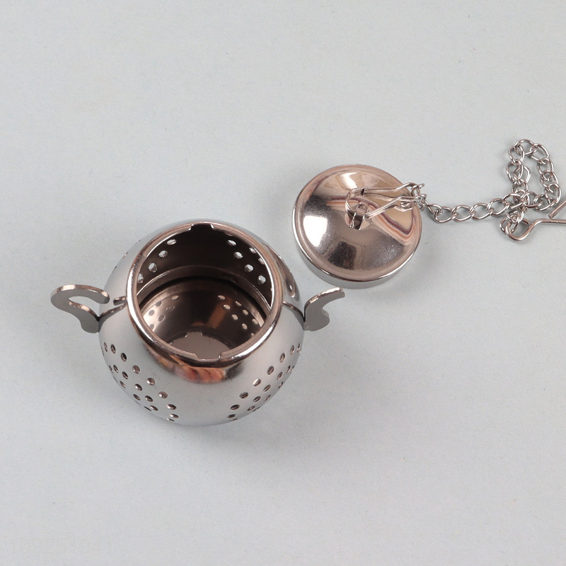 Hot products reusable food grade stainless steel tea infuser tea filter tea strainer