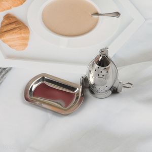 China products rocket shape stainless steel tea infuser tea filter