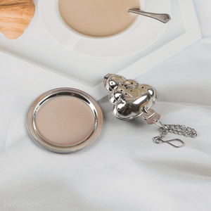 Top products grape shape food grade stainless steel tea infuser tea filter