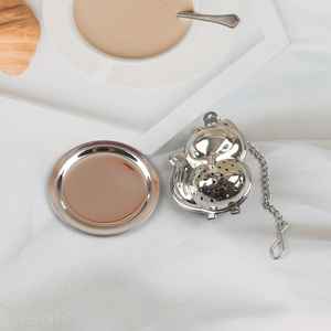 China factory fox shape stainless steel tea infuser tea filter for sale