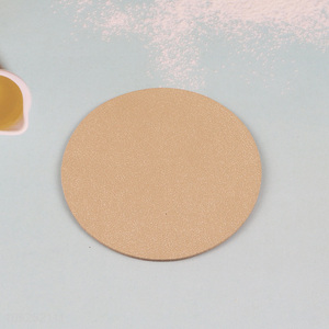 Hot selling non-slip round waterproof cup mat cup coaster wholesale