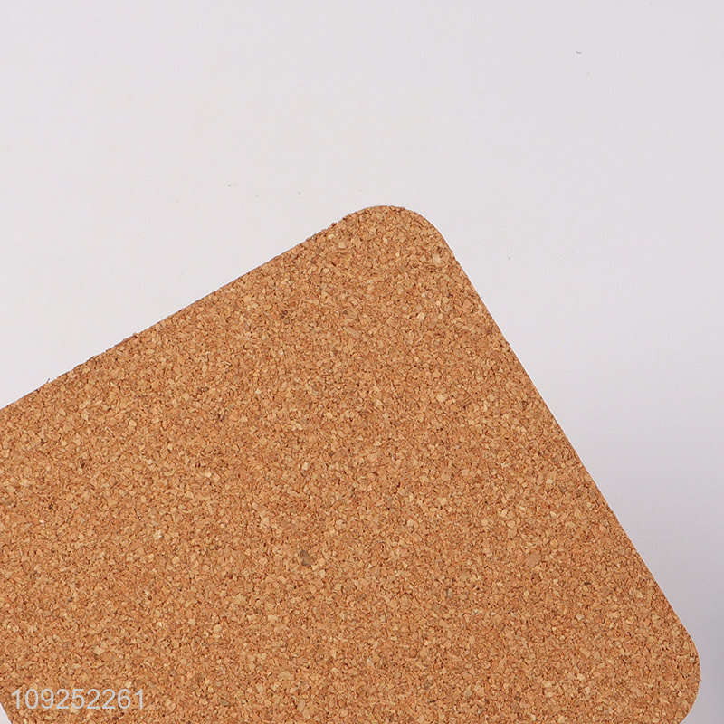 Good sale cartoon cork waterproof home tabletop cup mat cup coaster