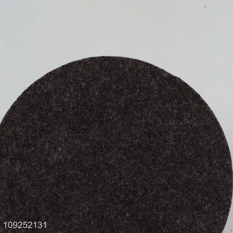 Top selling round anti-slip waterproof cup mat cup coaster wholesale